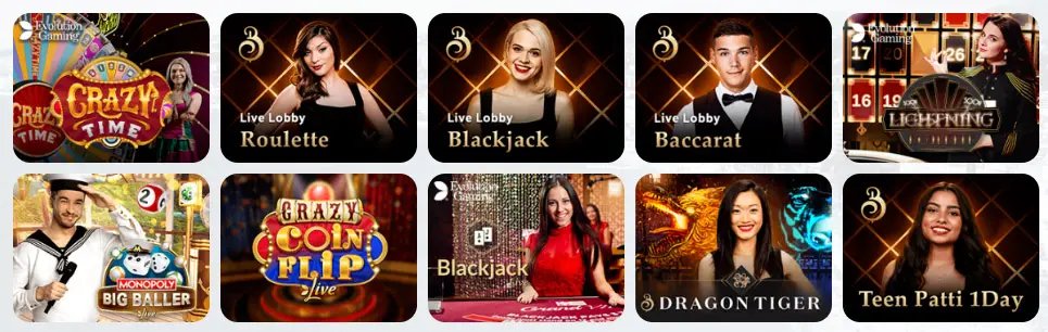 Jeux de casino en direct NAPOLI CASINO