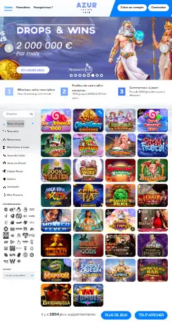 l'application et interface Napoli Casino