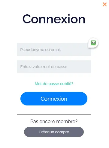Connexion des membres du NAPOLI CASINO